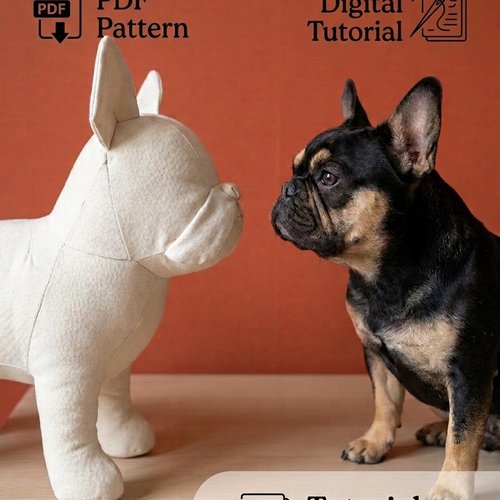 Patron pdf bouledogue français