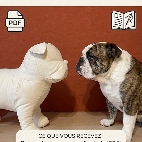 Patron pdf bouledogue anglais