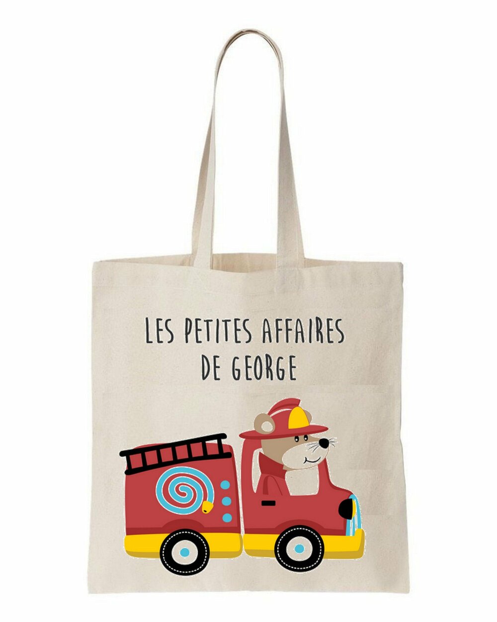 Tote Bag Personnalise Enfant Tote Bag Personnalisable Sac Enfant Personnalise Sac Enfant Maternelle Sac Enfant Pompier Un Grand Marche