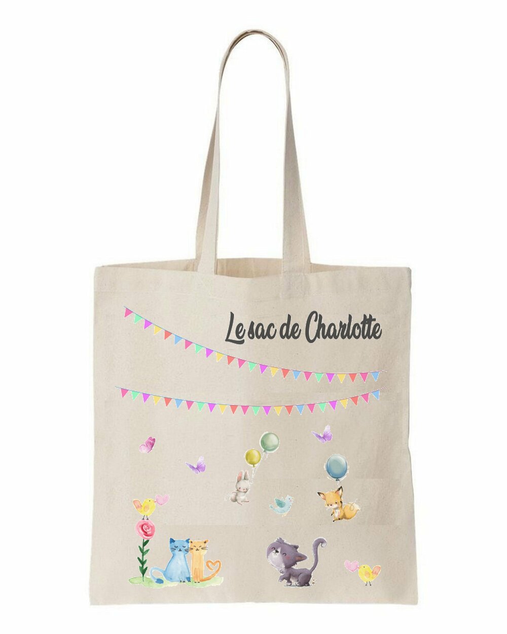 Tote Bag Personnalise Enfant Tote Bag Personnalisable Sac Enfant Personnalise Sac Enfant Maternelle Tote Bag Chat Tote Bag Enfant Fille Un Grand Marche