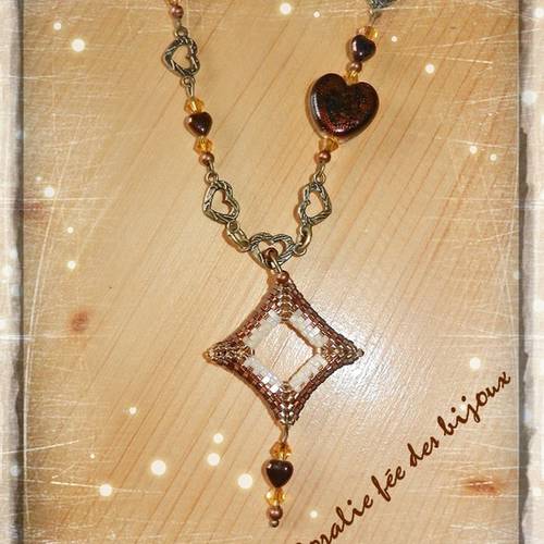collier perle tissage collier perle tissage