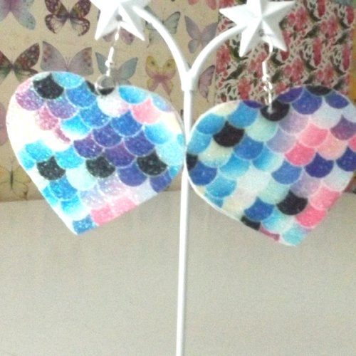 Boucles d'oreilles"coeurs"