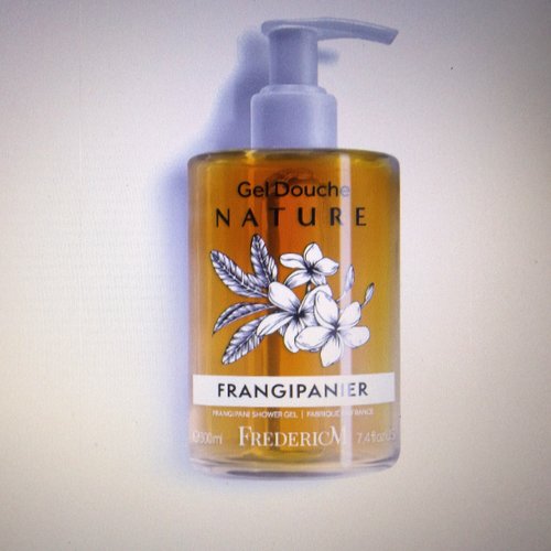 Gel douche nature à la fleur de frangipanier