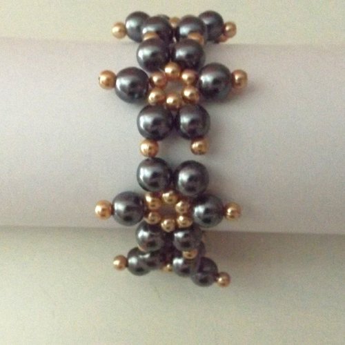 Bracelet en perles en verre