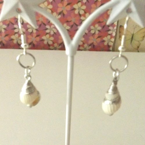 Boucles d'oreilles"coquillages"
