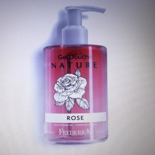 Gel douche nature à la rose