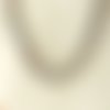 Collier ras de cou en perles
