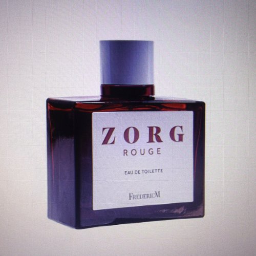 Eau de toilette pour hommes "zorg rouge"