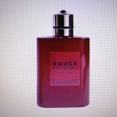 Eau de toilette pour hommes "rouge extrême"