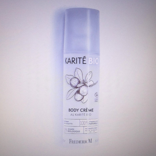 Soin pour le corps bodycrème au karité bio