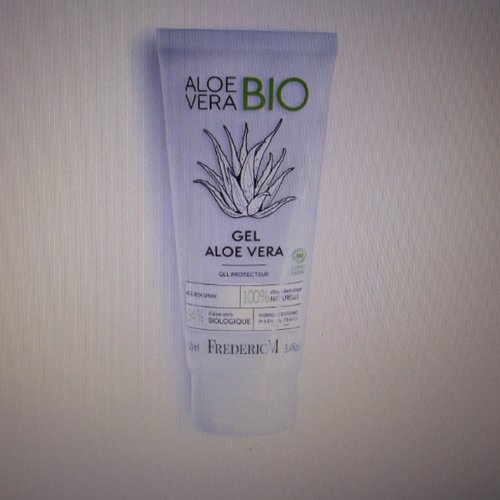 Gel pour le visage à l'aloe vera bio