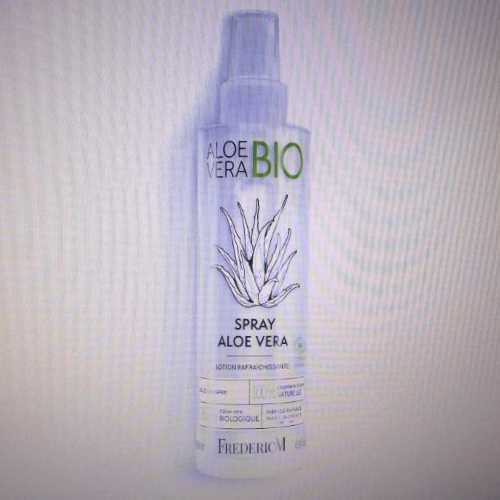 Spray pour le visage à l'aloe vera bio