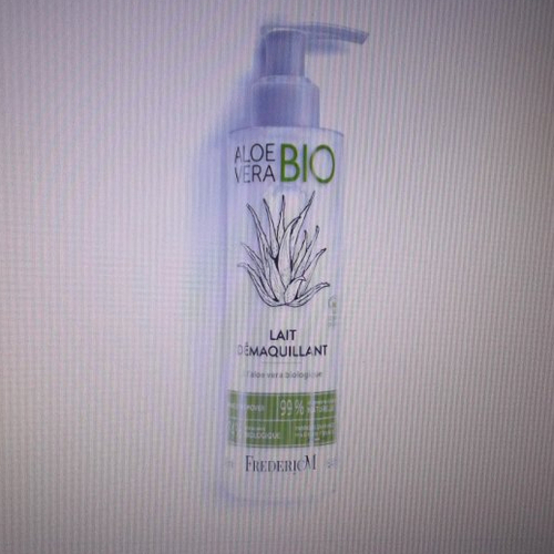 Lait démaquillant à l'aloe vera bio