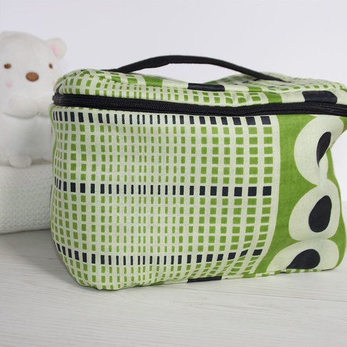 Vanity côté cousine tissu wax raphaël