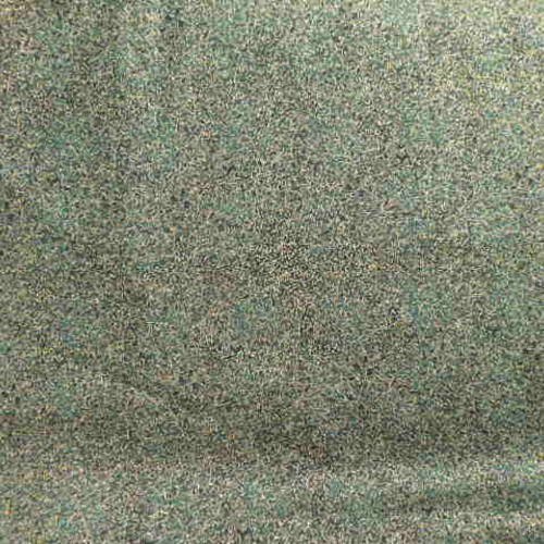 Tissu patch kaufman coton fond vert motifs dorés 