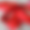 Sangle bagagère coton couleur rouge largeur 30 mm 