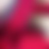 Sangle bagagère, coton, couleur rose fuschia, largeur 30 mm