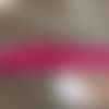 Ruban de velours couleur rose fuschia largeur 6 mm 