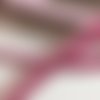 Ruban de velours couleur rose poudré largeur 6 mm 