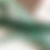 Ruban de velours couleur vert émeraude largeur 9 mm 