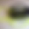 Passepoil fluorescent jaune, largeur 1 cm, bourrelet 3 mm