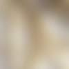 Galon dentelle, coton, couleur beige, largeur 8 mm 