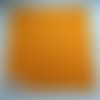 Feutrine, feuille a4, couleur jaune orangé