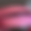 Ruban satin lurex, couleur rose vif lurex argent, largeur 15 mm
