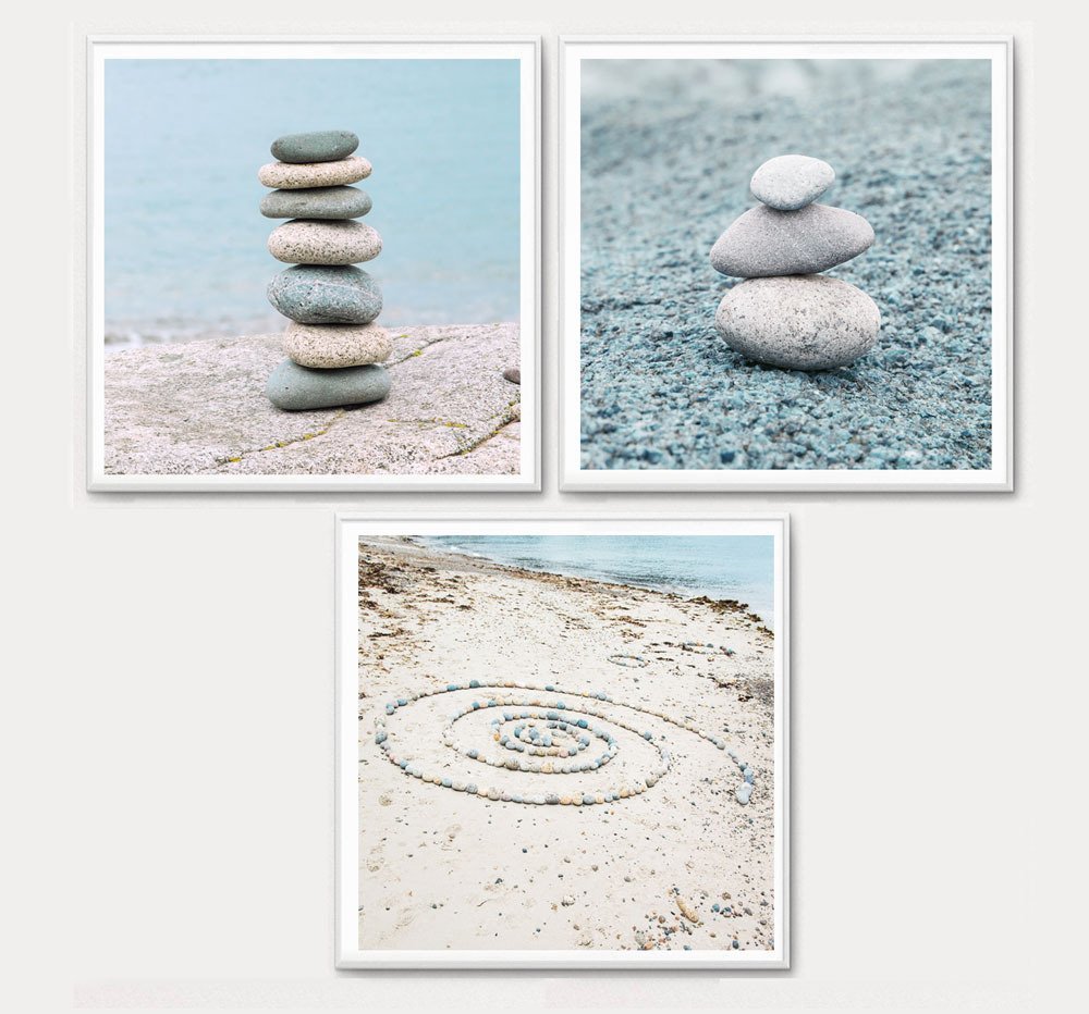 Get Art de plage pour mur de salle de bains For iPhone