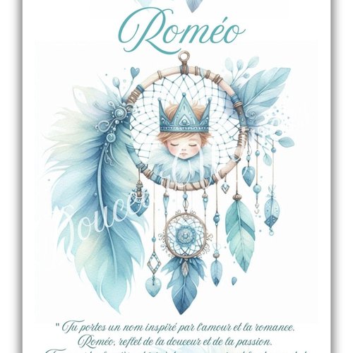 Affiche attrape-rêves