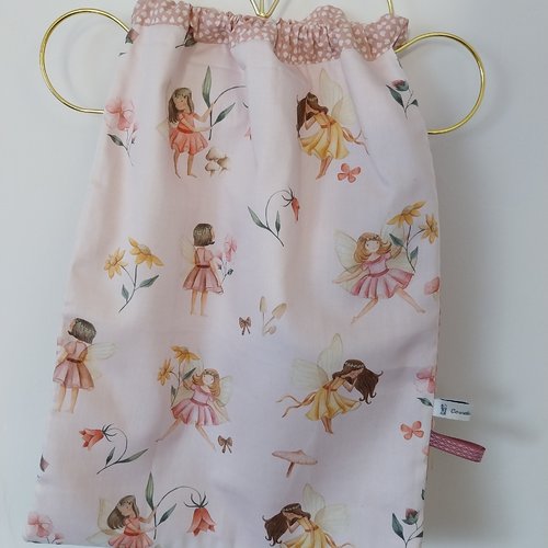 Serviette de cantine élastique, bavoir de cantine, maternelle