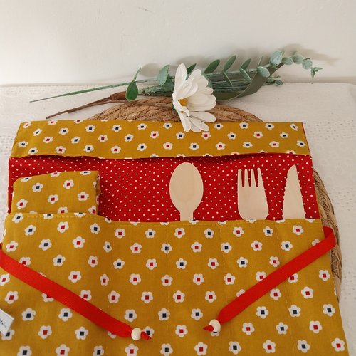 Pochette range couverts, étui à  couverts