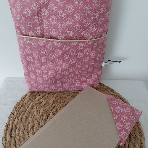 Pochette à livre molletonnée