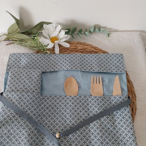 Pochette range couverts, étui à  couverts