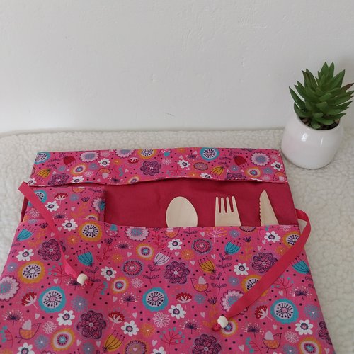 Pochette range couverts, étui à  couverts