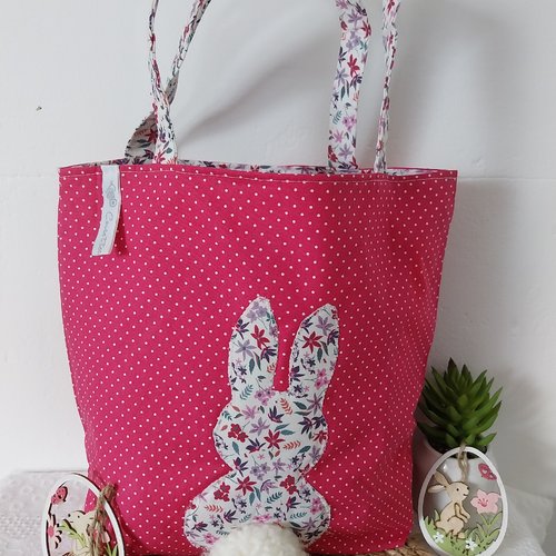 Sac de pâques, panier chasse aux oeufs
