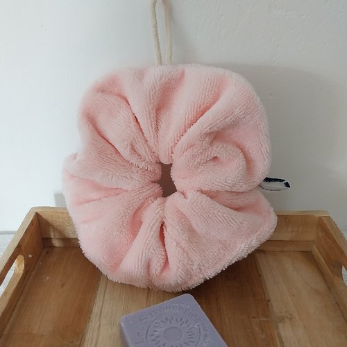 Fleur de douche micro éponge bambou