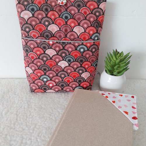 Pochette à livre molletonnée