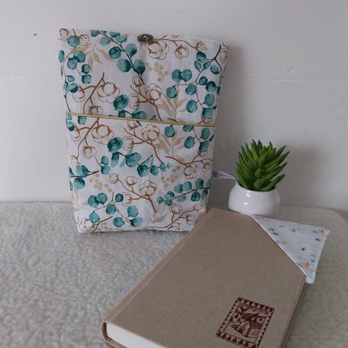 Pochette à livre molletonnée