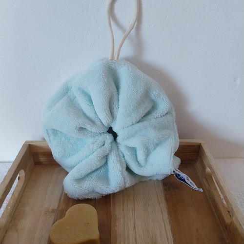 Fleur de douche micro éponge bambou