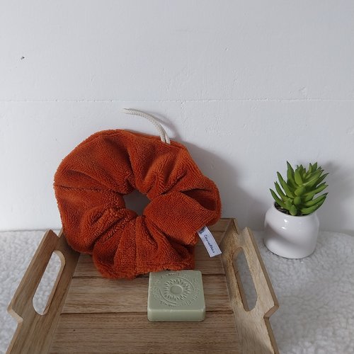 Fleur de douche micro éponge bambou