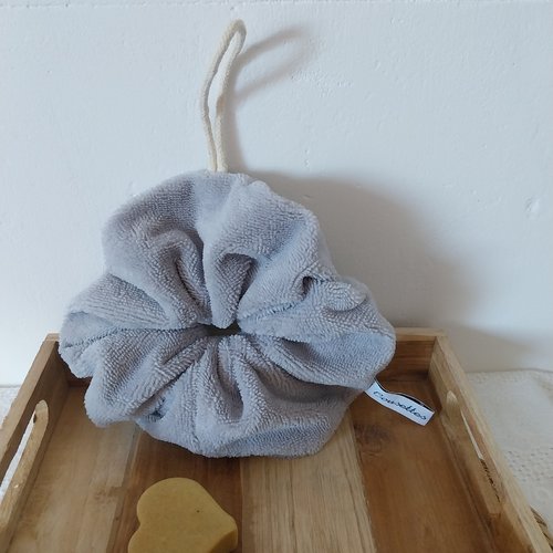 Fleur de douche micro éponge bambou