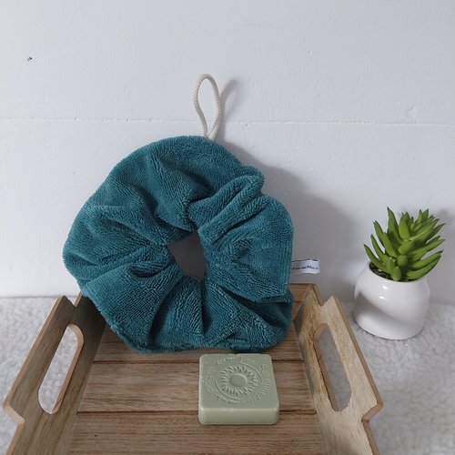 Fleur de douche micro éponge bambou