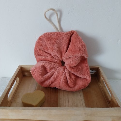 Fleur de douche micro éponge bambou