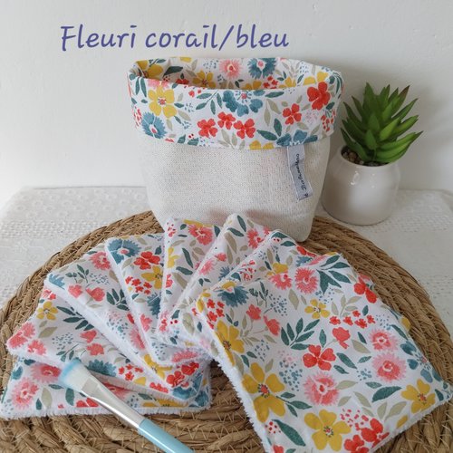 Lingettes démaquillantes et sa panière