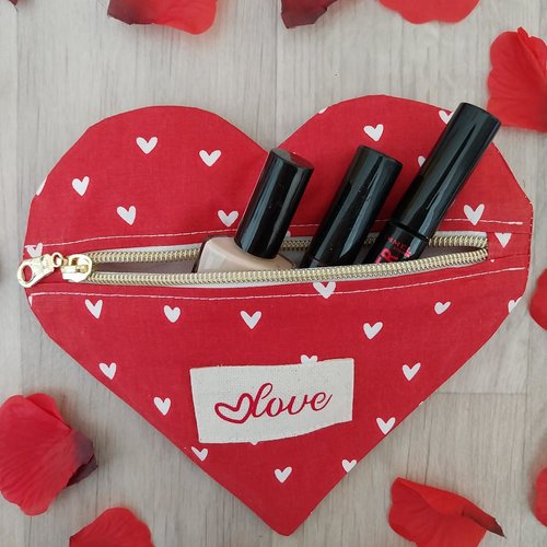 Pochette coeur - love