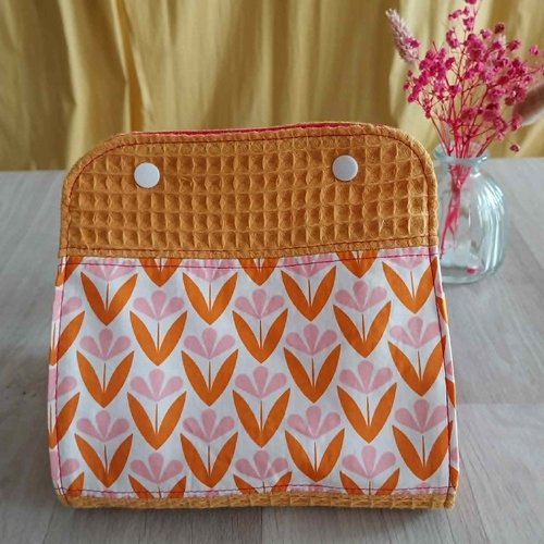 Le vanity des merveilles – tulipe scandinave trousse de toilette artisanale • fait main en france