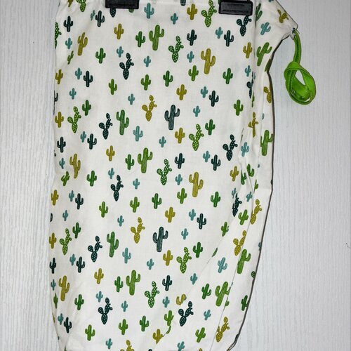 Lot de 2 sacs à vrac et pain cactus
