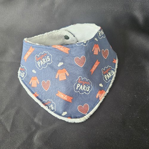 Bandana bavoir pour bébé