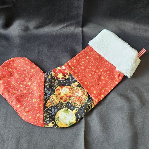 Chaussette de noël à suspendre